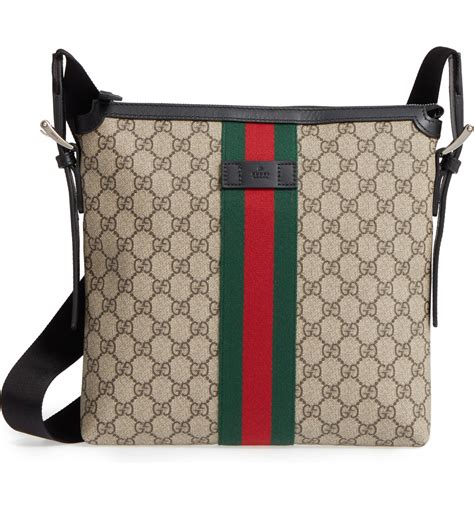 gucci logo print shoulder bag|Gucci handbags logo.